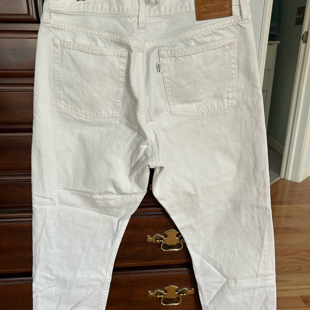 Levi white Denim Jeans